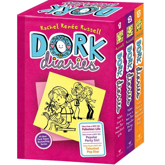 Dork Diaries Books 1, 2, 3, & 14 - Picture 1 of 16